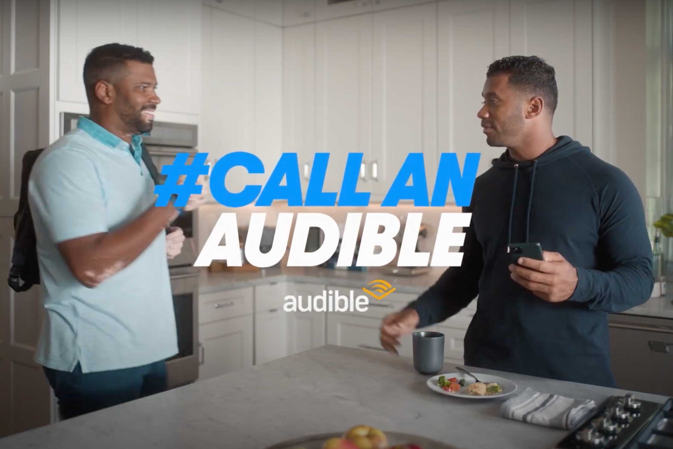 Audible Call An Audible Campaign with Russell Wilson
