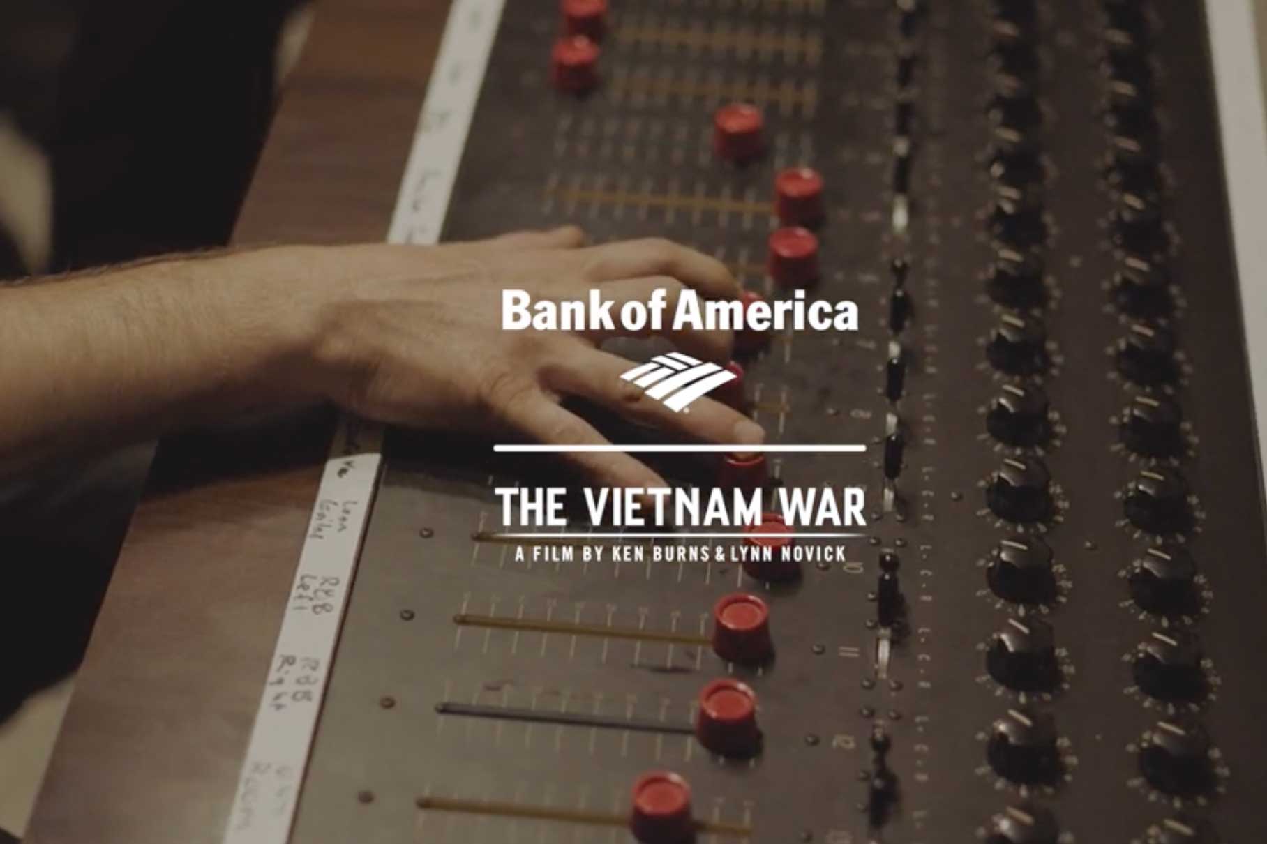 Bank of America Spotify Collaboration - Audio Mixing Console